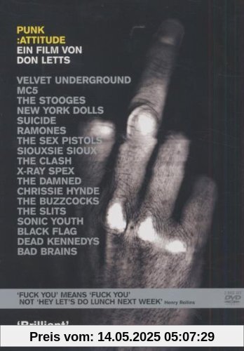 Punk Attitude (2 DVDs) von Don Letts