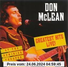Greatest Hits Live von Don Mclean