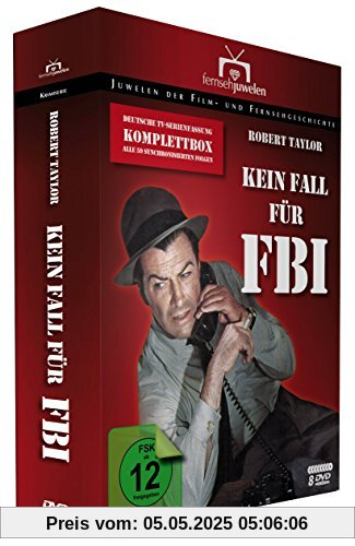 Kein Fall für FBI - Komplettbox (Deutsche TV-Serienfassung) - Fernsehjuwelen [8 DVDs] von Don Medford