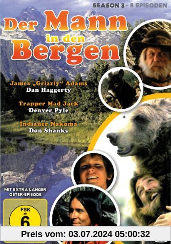 Der Mann in den Bergen - Season 3 - (Folge 17 - 24) (Special Edition) [5 DVDs] von Don Shanks
