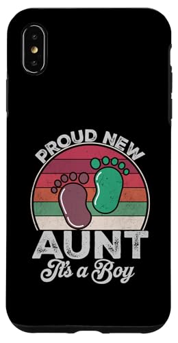 Proud New Aunt It's A Boy Muttertag To Be Geschenke zum ersten Mal Hülle für iPhone XS Max Proud New Aunt It's A Boy Muttertag To Be Geschenke zum ersten Mal Hülle für iPhone XS Max von Don't Make Me Angry Matching Family Tie Dye