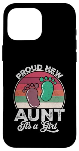 Proud New Aunt It's A Girl Muttertag To Be Geschenke zum ersten Mal Hülle für iPhone 16 Pro Max Proud New Aunt It's A Girl Muttertag To Be Geschenke zum ersten Mal Hülle für iPhone 16 Pro Max von Don't Make Me Angry Matching Family Tie Dye