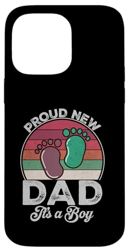 Proud New Dad Es ist Vatertag für Jungen, zum ersten Mal Geschenke zu sein Hülle für iPhone 14 Pro Max von Don't Make Me Angry Matching Family Tie Dye
