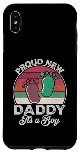 Proud New Daddy Es ist Vatertag für Jungen, zum ersten Mal Geschenke zu sein Hülle für iPhone XS Max Proud New Daddy Es ist Vatertag für Jungen, zum ersten Mal Geschenke zu sein Hülle für iPhone XS Max von Don't Make Me Angry Matching Family Tie Dye
