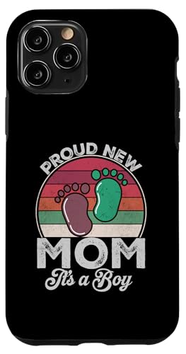 Proud New Mom It's A Boy Muttertag To Be Geschenke zum ersten Mal Hülle für iPhone 11 Pro Proud New Mom It's A Boy Muttertag To Be Geschenke zum ersten Mal Hülle für iPhone 11 Pro von Don't Make Me Angry Matching Family Tie Dye