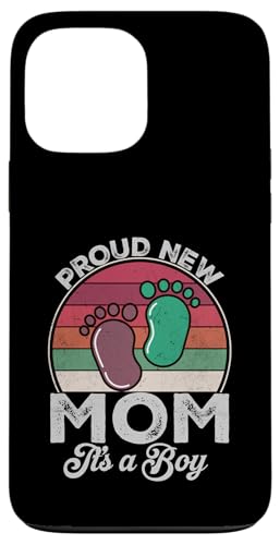 Proud New Mom It's A Boy Muttertag To Be Geschenke zum ersten Mal Hülle für iPhone 13 Pro Max Proud New Mom It's A Boy Muttertag To Be Geschenke zum ersten Mal Hülle für iPhone 13 Pro Max von Don't Make Me Angry Matching Family Tie Dye