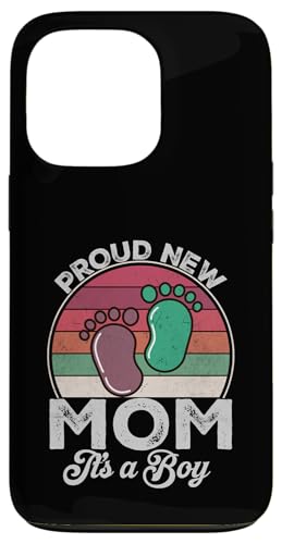 Proud New Mom It's A Boy Muttertag To Be Geschenke zum ersten Mal Hülle für iPhone 13 Pro Proud New Mom It's A Boy Muttertag To Be Geschenke zum ersten Mal Hülle für iPhone 13 Pro von Don't Make Me Angry Matching Family Tie Dye
