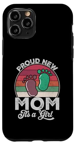 Proud New Mom It's A Girl Muttertag To Be Geschenke zum ersten Mal Hülle für iPhone 11 Pro Proud New Mom It's A Girl Muttertag To Be Geschenke zum ersten Mal Hülle für iPhone 11 Pro von Don't Make Me Angry Matching Family Tie Dye