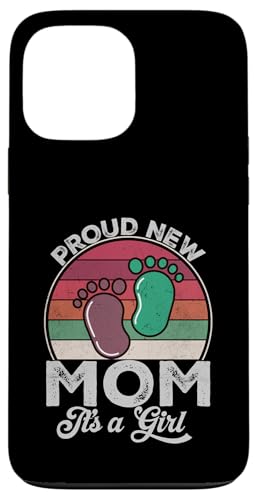Proud New Mom It's A Girl Muttertag To Be Geschenke zum ersten Mal Hülle für iPhone 13 Pro Max Proud New Mom It's A Girl Muttertag To Be Geschenke zum ersten Mal Hülle für iPhone 13 Pro Max von Don't Make Me Angry Matching Family Tie Dye