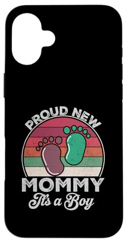 Proud New Mommy It's A Boy Muttertag To Be Geschenke zum ersten Mal Hülle für iPhone 16 Plus Proud New Mommy It's A Boy Muttertag To Be Geschenke zum ersten Mal Hülle für iPhone 16 Plus von Don't Make Me Angry Matching Family Tie Dye