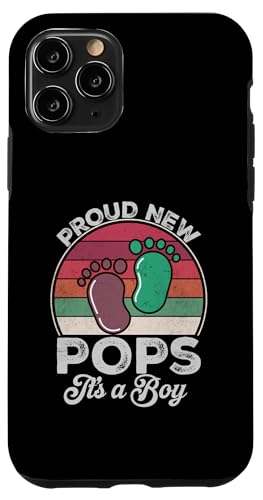 Proud New Pops Es ist ein Vatertag für Jungen zum ersten Mal Geschenke zu sein Hülle für iPhone 11 Pro Proud New Pops Es ist ein Vatertag für Jungen zum ersten Mal Geschenke zu sein Hülle für iPhone 11 Pro von Don't Make Me Angry Matching Family Tie Dye