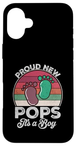 Proud New Pops Es ist ein Vatertag für Jungen zum ersten Mal Geschenke zu sein Hülle für iPhone 16 Plus Proud New Pops Es ist ein Vatertag für Jungen zum ersten Mal Geschenke zu sein Hülle für iPhone 16 Plus von Don't Make Me Angry Matching Family Tie Dye