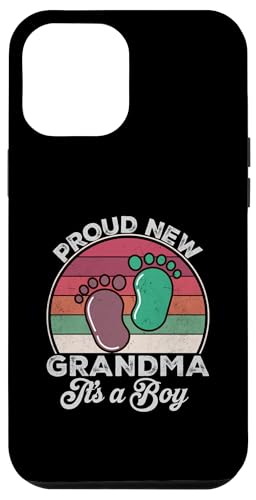 Stolze neue Oma It's A Boy Mothers To Be Geschenke zum ersten Mal Hülle für iPhone 12 Pro Max Stolze neue Oma It's A Boy Mothers To Be Geschenke zum ersten Mal Hülle für iPhone 12 Pro Max von Don't Make Me Angry Matching Family Tie Dye