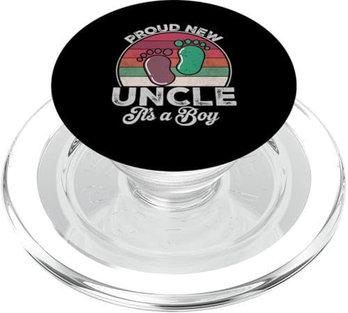 Stolzer neuer Onkel Es ist Vatertag eines Jungen zum ersten Mal Geschenke zu sein PopSockets PopGrip für MagSafe Stolzer neuer Onkel Es ist Vatertag eines Jungen zum ersten Mal Geschenke zu sein PopSockets PopGrip für MagSafe von Don't Make Me Angry Matching Family Tie Dye