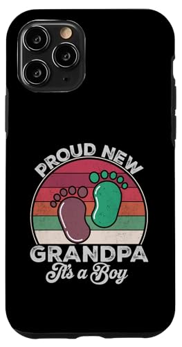 Stolzer neuer Opa Es ist ein Junge, Opa, der zum ersten Mal Geschenke sein soll Hülle für iPhone 11 Pro Stolzer neuer Opa Es ist ein Junge, Opa, der zum ersten Mal Geschenke sein soll Hülle für iPhone 11 Pro von Don't Make Me Angry Matching Family Tie Dye