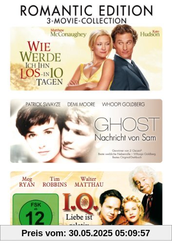 Wie werde ich ihn los in 10 Tagen / Ghost / I.Q. [3 DVDs] von Donald M. Petrie