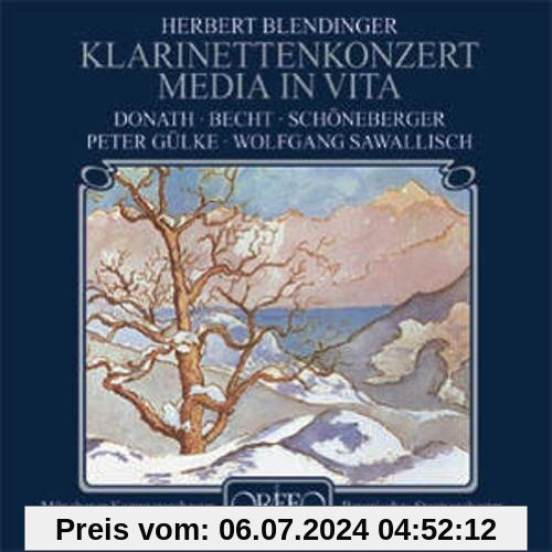 Media in Vita Op.35/Klarinettenkonzert Op.72 von Donath