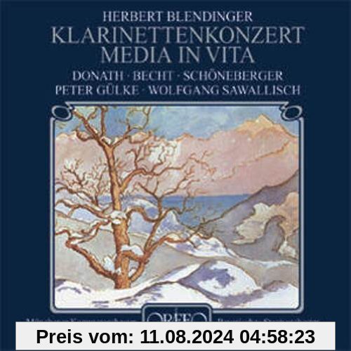 Media in Vita Op.35/Klarinettenkonzert Op.72 von Donath