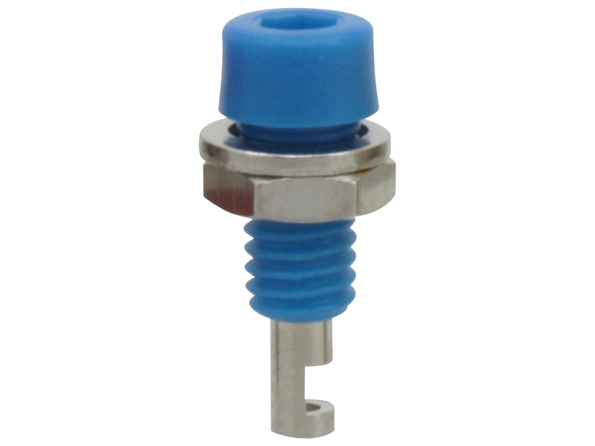 DONAU ELEKTRONIK Miniaturbuchse, 2 mm, blau, 222 von Donau Elektronik