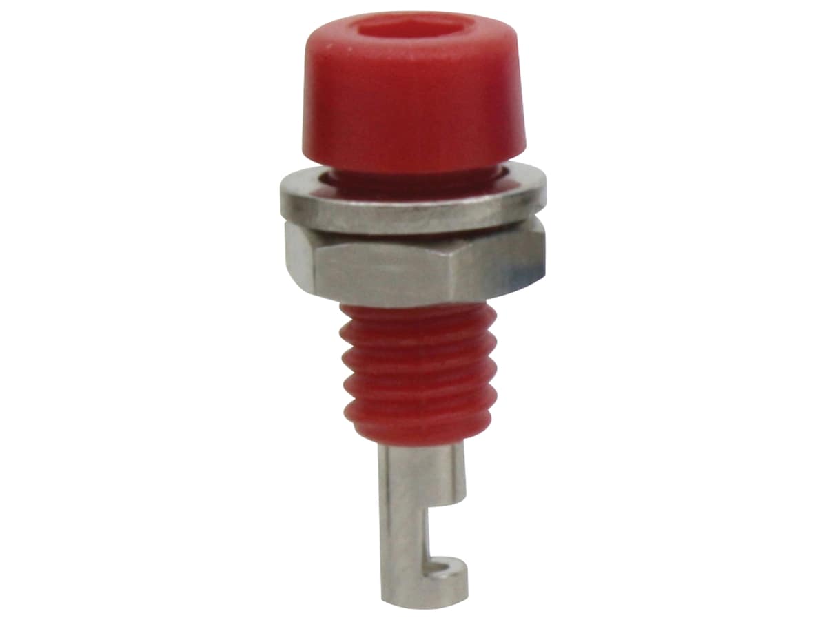 DONAU ELEKTRONIK Miniaturbuchse, 2 mm, rot, 220 von Donau Elektronik