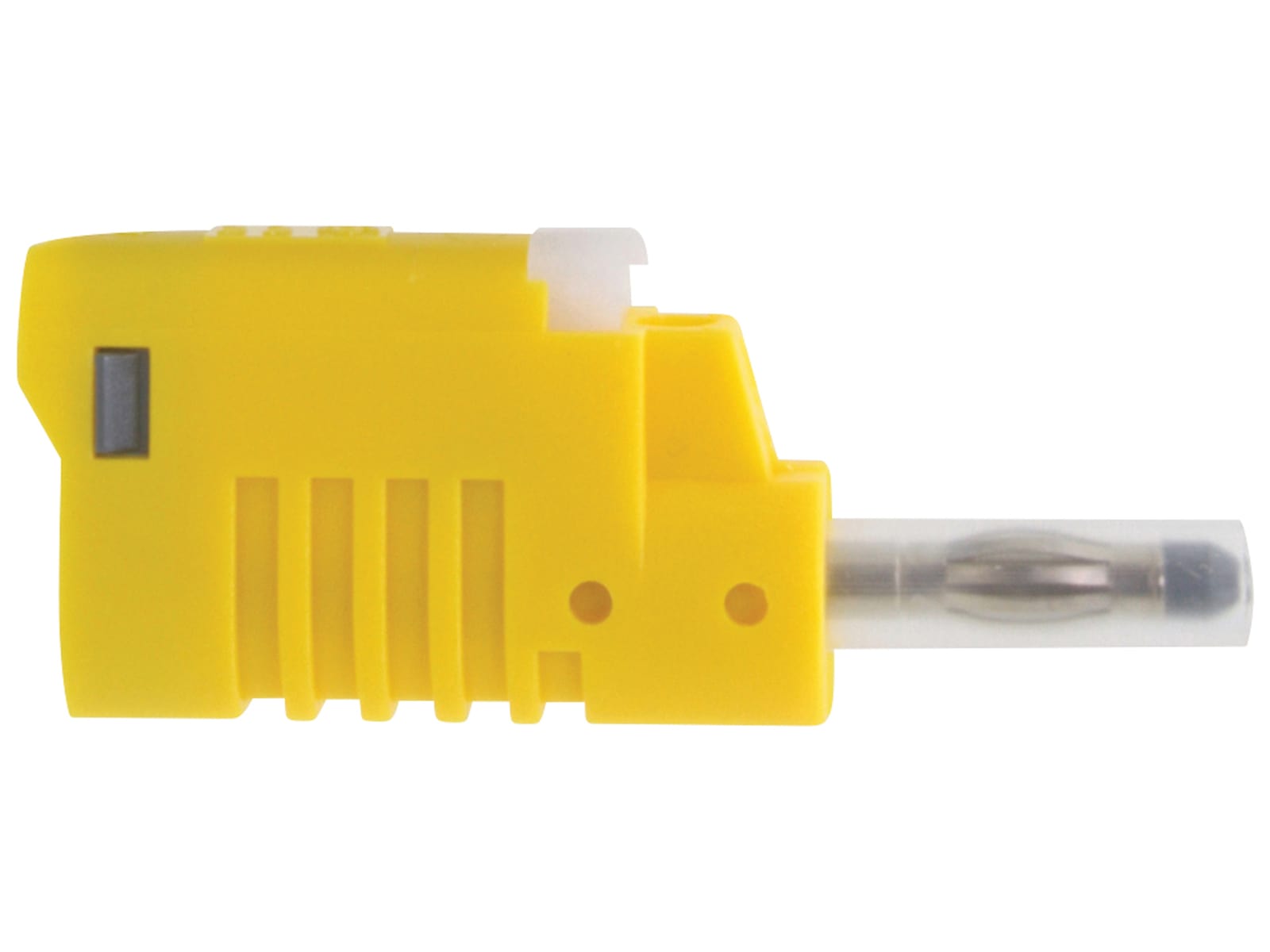 DONAU ELEKTRONIK Sicherheits-Laborstecker, 4 mm, gelb, 1083 von Donau Elektronik