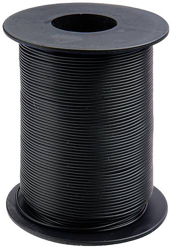 Donau Elektronik 125-S25-1 Litze 1 x 0.25mm² Schwarz 25m von Donau Elektronik