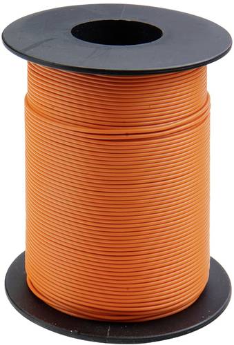 Donau Elektronik 125-S50-7 Litze 1 x 0.25mm² Orange 50m von Donau Elektronik