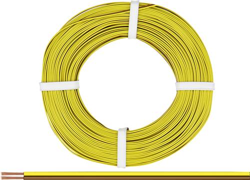 Donau Elektronik 218-380 Litze 2 x 0.14mm² Braun-Gelb 50m von Donau Elektronik