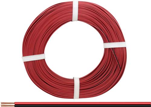 Donau Elektronik 225-010 Litze 2 x 0.25mm² Rot/Schwarz 50m von Donau Elektronik