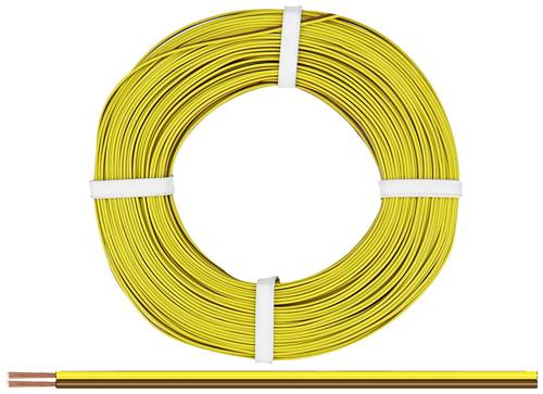 Donau Elektronik 250-38-25 Litze 2 x 0.50mm² Gelb, Braun 25m von Donau Elektronik