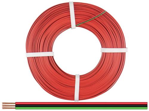 Donau Elektronik 325-014-50 Litze 3 x 0.25mm² Rot, Schwarz, Grün 50m Donau Elektronik 325-014-50 Litze 3 x 0.25mm² Rot, Schwarz, Grün 50m von Donau Elektronik