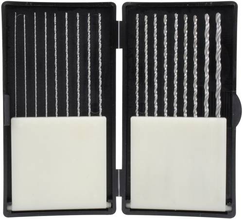 Donau Elektronik HSS275 HSS Metall-Spiralbohrer-Set 18teilig Zylinderschaft 1 Set von Donau Elektronik