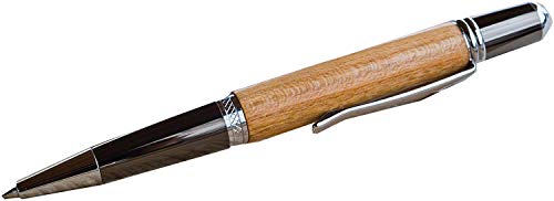 Donegal Pens Kugelschreiber Sierra Elegant Silver Handgefertigt aus Holz (Kirschholz) von Donegal Pens