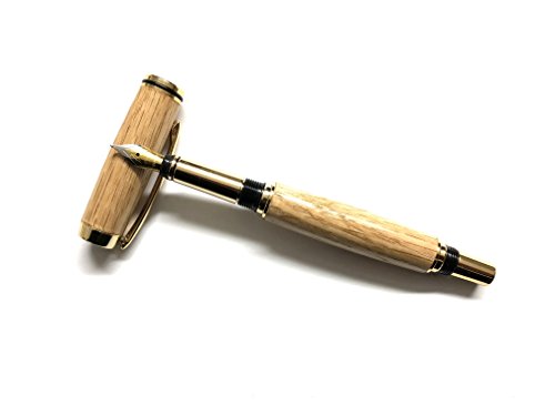 Füller"Noble Fountain Pen", handgefertigt aus Eichenholz von Donegal Pens