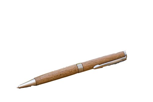 Handgefertigter Kugelschreiber aus Kirschholz von Donegal Pens,"Streamline"- Design von Donegal Pens