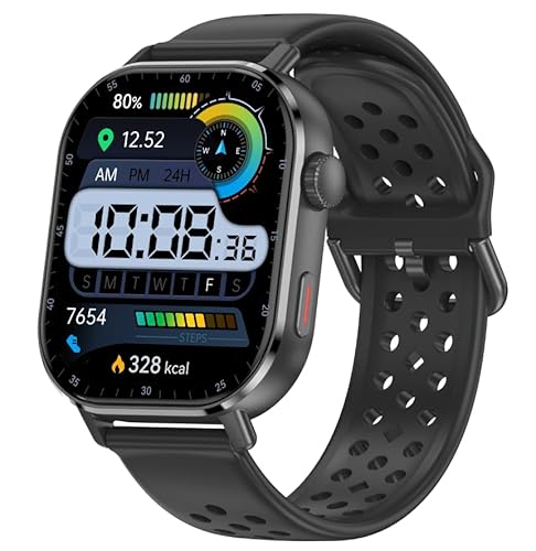 Donerton Smartwatch für Damen und Herren, 4,7 cm Smartwatch (Annehmen/Tun Donerton Smartwatch für Damen und Herren, 4,7 cm Smartwatch (Annehmen/Tun von Donerton