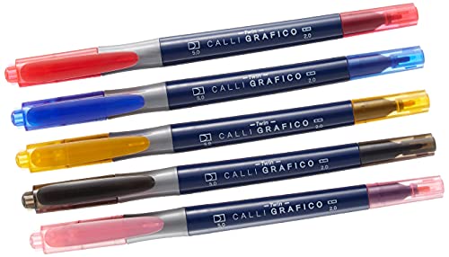 Dong-A Calli Graphico Kalligraphie Pencil Cutting Spitze 5 Farben Set von Dong-A