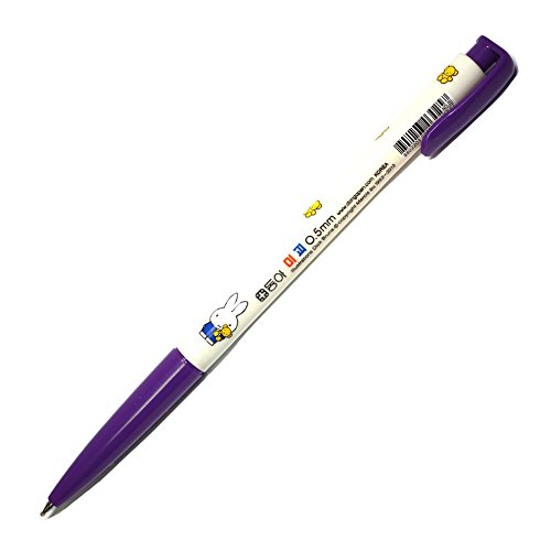 dong-a Miffy Öl basierend Ball Point Pen – 0,50 mm – violett – 24 Stück Stifte von Dong-A