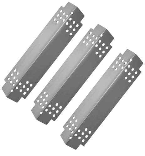 Dongftai SS9116A (3er-Pack) 38,1 cm Edelstahl-Heizplatte Ersatz für Gasgrill-Modelle Charbroil 463722313, Charbroil 463722314 und Charbroil 463742111 von Dongftai