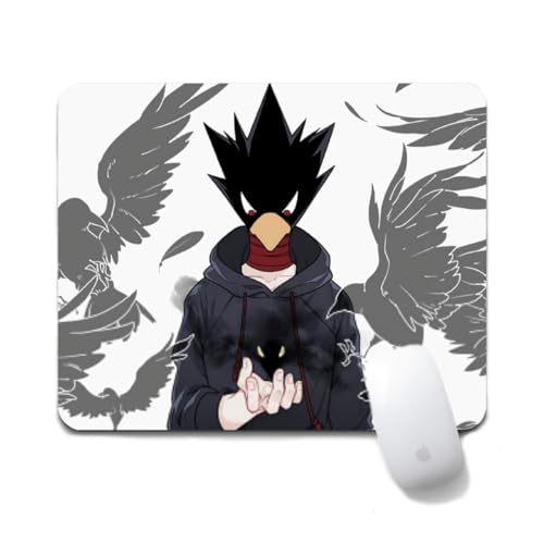 Dongsea Bakugou Katsuki Anime Mousepad – 20x24cm (7.8x9.4 Zoll) – Ultra-Glatte Oberfläche & Anti-Rutsch-Gummi für PC, Laptop & Gaming (Tokoyami Fumikage) von Dongsea