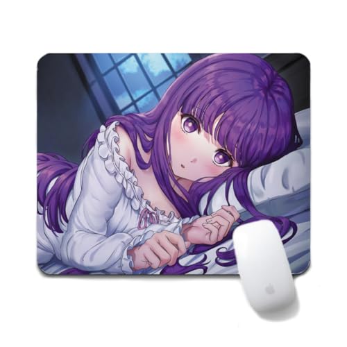 Dongsea Frieren Fern Anime Mousepad – 20x24cm (7.8x9.4 Zoll) – Ultra-Glatte Oberfläche & Anti-Rutsch-Gummi für PC, Laptop & Gaming (Fern 3) von Dongsea