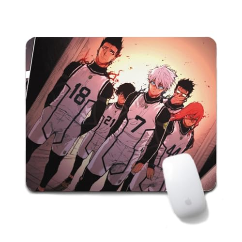 Dongsea Isagi Yoichi Anime Mousepad – 20x24cm (7.8x9.4 Zoll) – Ultra-Glatte Oberfläche & Anti-Rutsch-Gummi für PC, Laptop & Gaming (Group Photo 1) von Dongsea