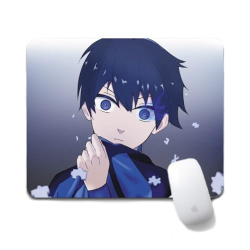 Dongsea Isagi Yoichi Anime Mousepad – 20x24cm (7.8x9.4 Zoll) – Ultra-Glatte Oberfläche & Anti-Rutsch-Gummi für PC, Laptop & Gaming (Isagi Yoichi 1) von Dongsea