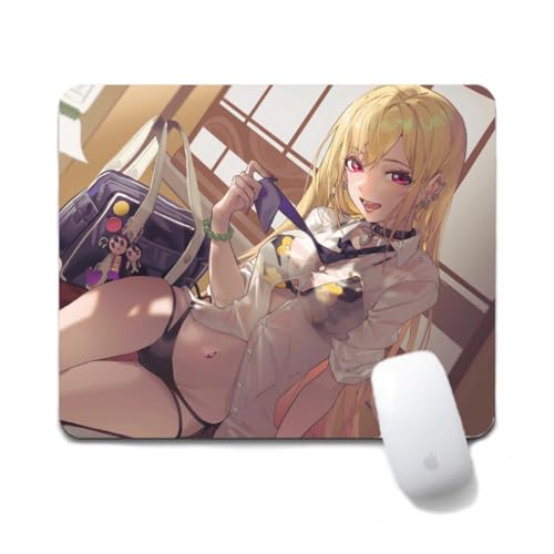 Dongsea Kitagawa Marin Anime Mousepad – 20x24cm (7.8x9.4 Zoll) – Ultra-Glatte Oberfläche & Anti-Rutsch-Gummi für PC, Laptop & Gaming (Kitagawa Marin 1) von Dongsea