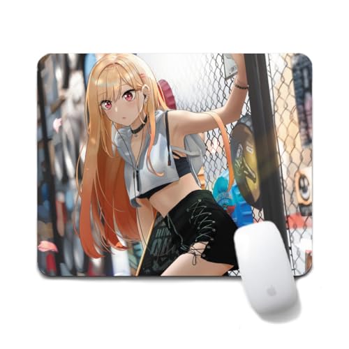 Dongsea Kitagawa Marin Anime Mousepad – 20x24cm (7.8x9.4 Zoll) – Ultra-Glatte Oberfläche & Anti-Rutsch-Gummi für PC, Laptop & Gaming (Kitagawa Marin 7) von Dongsea