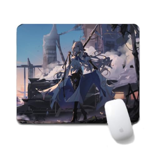 Dongsea March 7th Anime Mousepad – 20x24cm (7.8x9.4 Zoll) – Ultra-Glatte Oberfläche & Anti-Rutsch-Gummi für PC, Laptop & Gaming (Bronya) von Dongsea