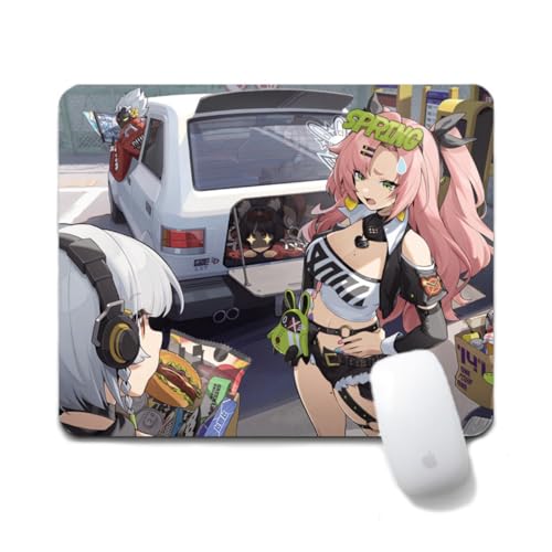 Dongsea Nicole Demara Anime Mousepad – 20x24cm (7.8x9.4 Zoll) – Ultra-Glatte Oberfläche & Anti-Rutsch-Gummi für PC, Laptop & Gaming (Nicole Demara 2) von Dongsea