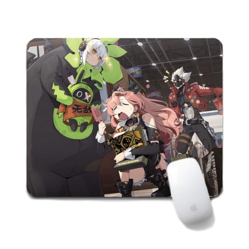 Dongsea Nicole Demara Anime Mousepad – 20x24cm (7.8x9.4 Zoll) – Ultra-Glatte Oberfläche & Anti-Rutsch-Gummi für PC, Laptop & Gaming (Stil 10) von Dongsea