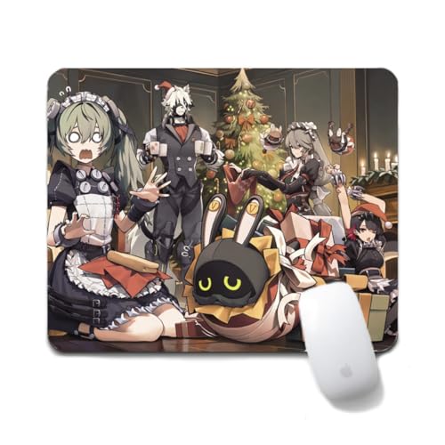 Dongsea Nicole Demara Anime Mousepad – 20x24cm (7.8x9.4 Zoll) – Ultra-Glatte Oberfläche & Anti-Rutsch-Gummi für PC, Laptop & Gaming (Stil 5) von Dongsea
