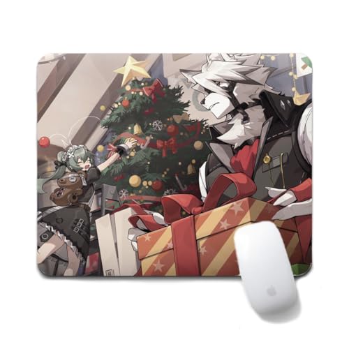 Dongsea Nicole Demara Anime Mousepad – 20x24cm (7.8x9.4 Zoll) – Ultra-Glatte Oberfläche & Anti-Rutsch-Gummi für PC, Laptop & Gaming (Von Lycaon 2) von Dongsea
